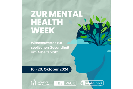 Mental Health Week - Home of Packaging fördert Mitarbeitergesundheit